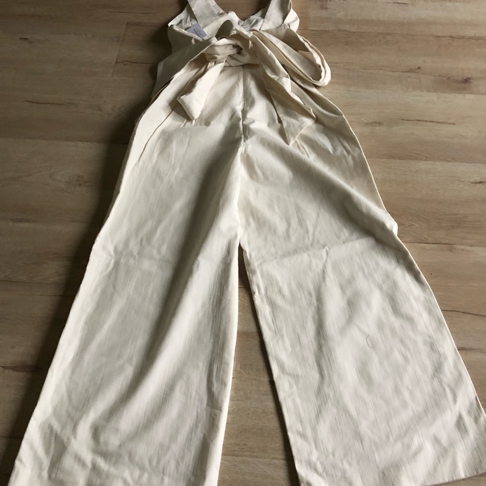 Club Monaco belted jumpsuit.